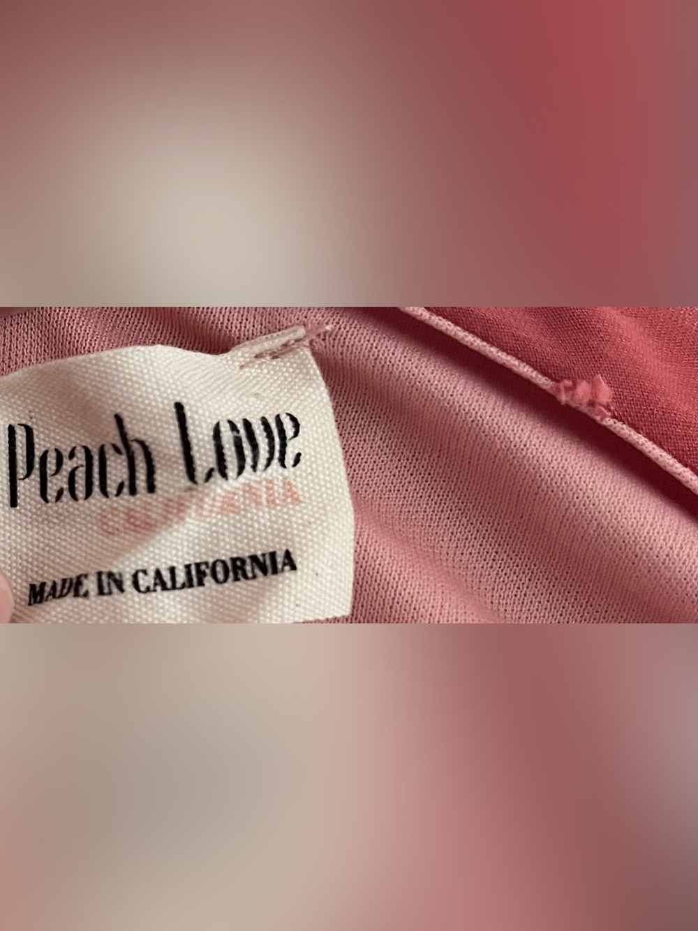 Peach Love California One-Shoulder Coral Maxi Dress - Picture 6 of 6